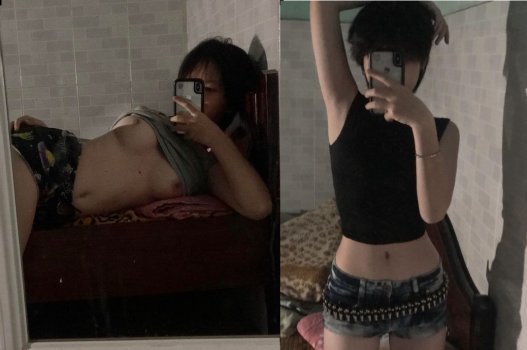 Cảnh thân mật lén lút cùng nàng tóc ngắn