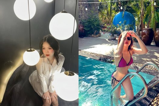 Dục vọng của anh bị kích thích khi nhìn thấy vòng một hớ hênh của em