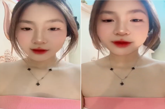 Nàng quyến rũ mê mẩn âu yếm bên cửa sổ