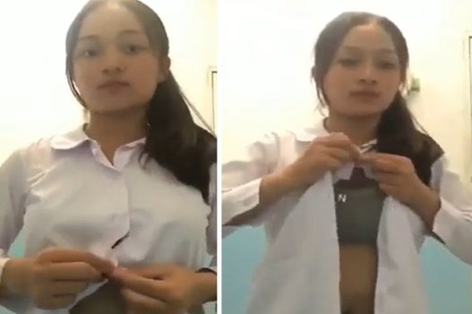 Những cú dập mạnh khiến bướm của nữ sinh nát tươm