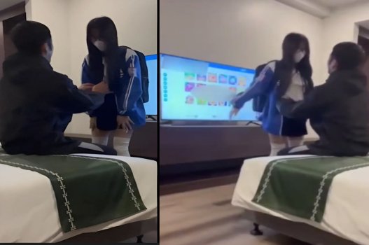Đuổi bắt, nữ sinh Việt trốn học vào nhà nghỉ làm chuyện ấy mãnh liệt