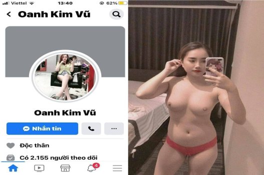 Vũ Kim Oanh có vòng 3 khá to, thích chổng cao để anh chơi